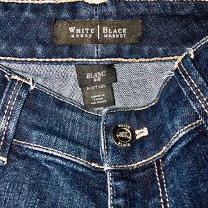 White House Black market flared jeans